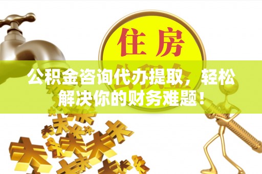 中介公积金咨询代办提取，轻松解决你的财务难题！