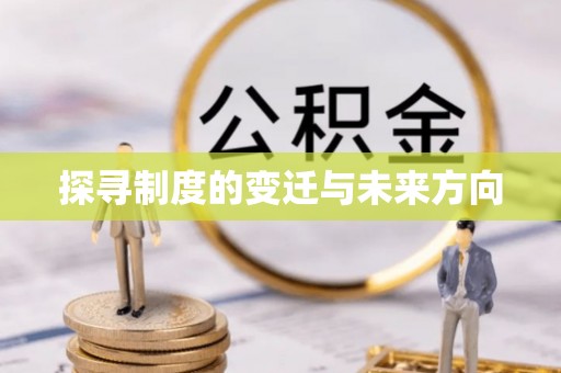 中介探寻制度的变迁与未来方向