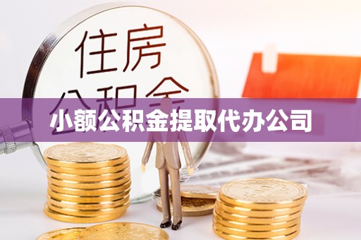 中介小额公积金提取代办公司