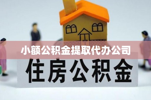 中介小额公积金提取代办公司