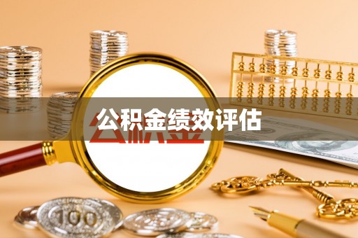 中介公积金绩效评估