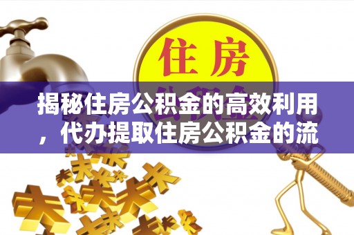 中介揭秘住房公积金的高效利用，代办提取住房公积金的流程与技巧