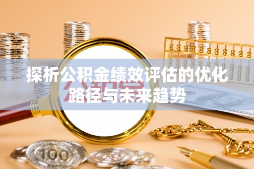中介探析公积金绩效评估的优化路径与未来趋势