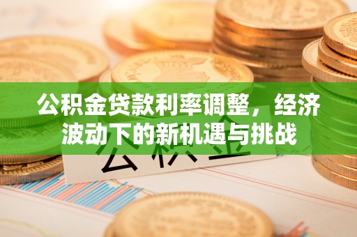 中介公积金贷款利率调整，经济波动下的新机遇与挑战