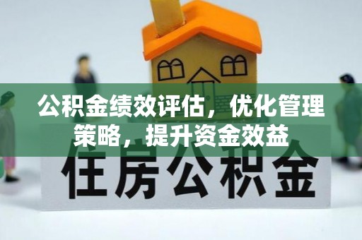 中介公积金绩效评估，优化管理策略，提升资金效益
