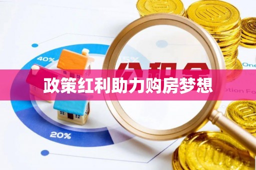 中介政策红利助力购房梦想