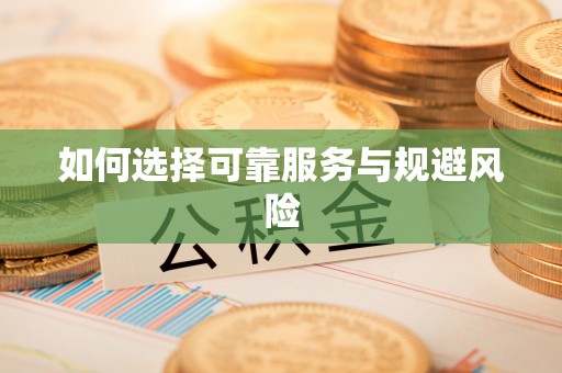 中介如何选择可靠服务与规避风险