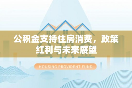 中介公积金支持住房消费，政策红利与未来展望