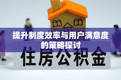 中介提升制度效率与用户满意度的策略探讨
